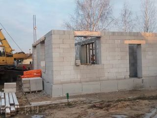  DS-1250 Кладка стен, армопояс, плита перекрытия